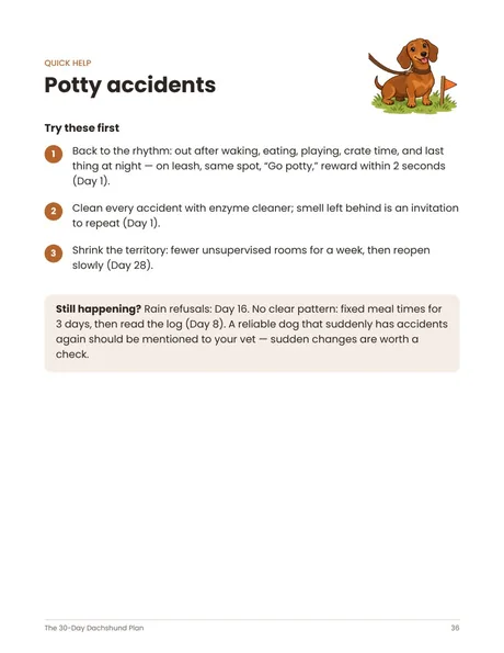 A quick-help page from inside the plan